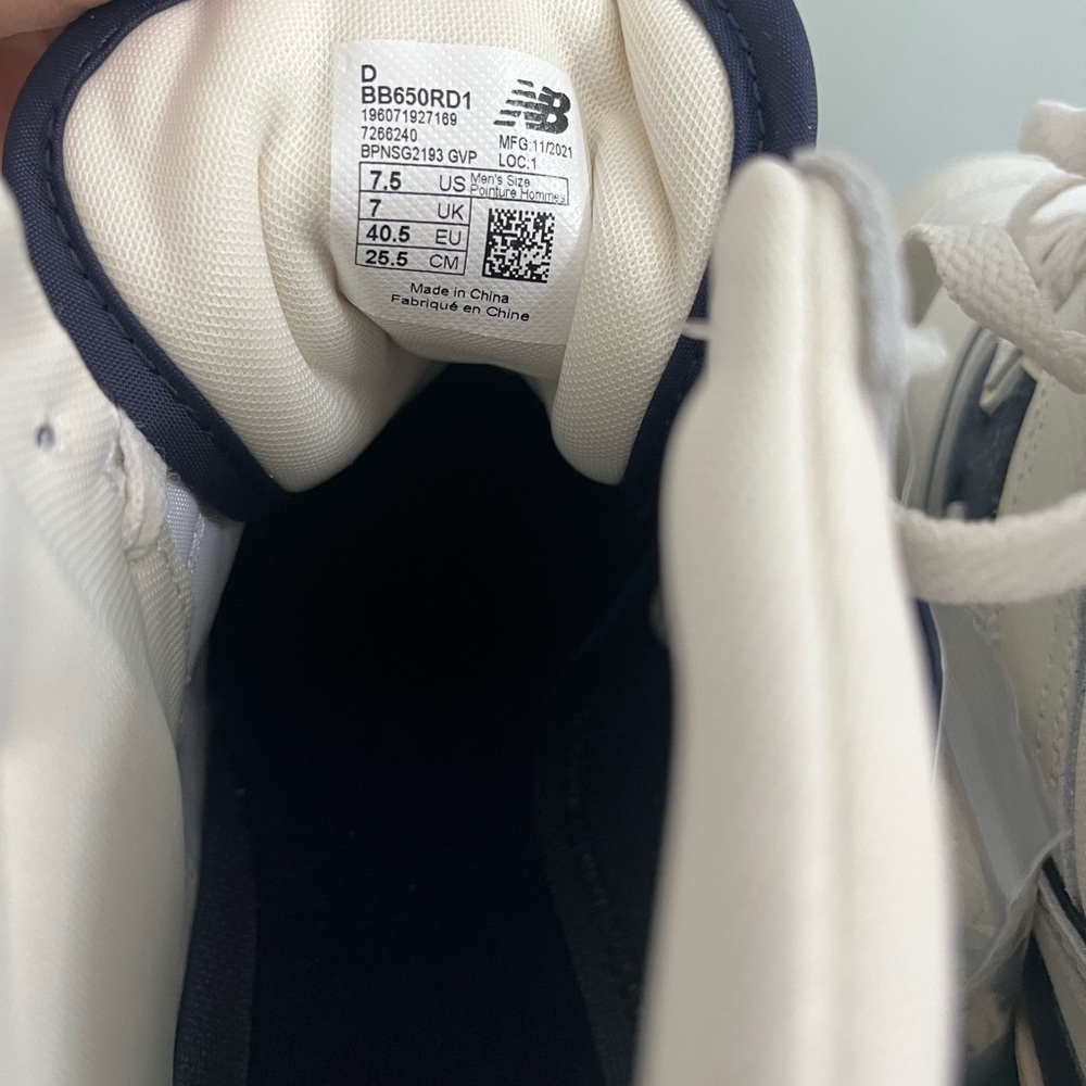 NIB New Balance 650R x Aime Leon Dore Sneakers BB650RD1 Men’s 7.5 rare find - Picture 6 of 11